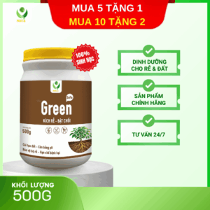 Dinh Dưỡng Kích rễ ra mạnh, phòng ngừa bệnh rễ, dày lá, mập chồi -SOFa Green hũ 500g