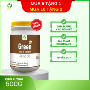 Dinh Dưỡng Kích rễ ra mạnh, phòng ngừa bệnh rễ, dày lá, mập chồi -SOFa Green hũ 500g