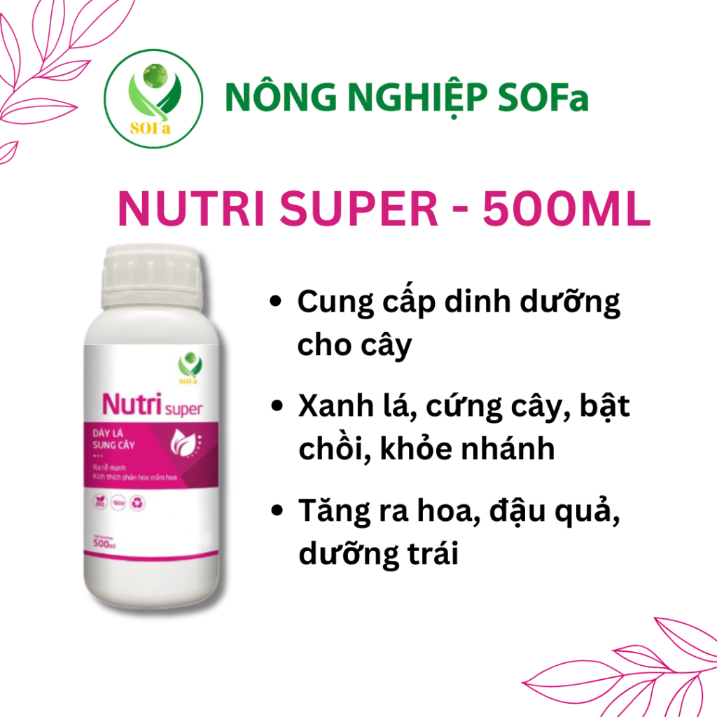 Dinh Dưỡng NUTRI SUPER - 500ML