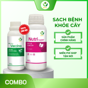 Combo Sạch Bệnh Khỏe Cây – Giải pháp nuôi lá xanh dày, tăng đề kháng và phòng nấm bệnh toàn diện