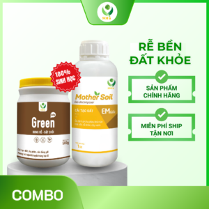 Combo Nuôi Rễ Khỏe Cải Tạo Đất – Giải pháp phục hồi đất trồng, kích rễ khỏe và tăng sức đề kháng cho cây