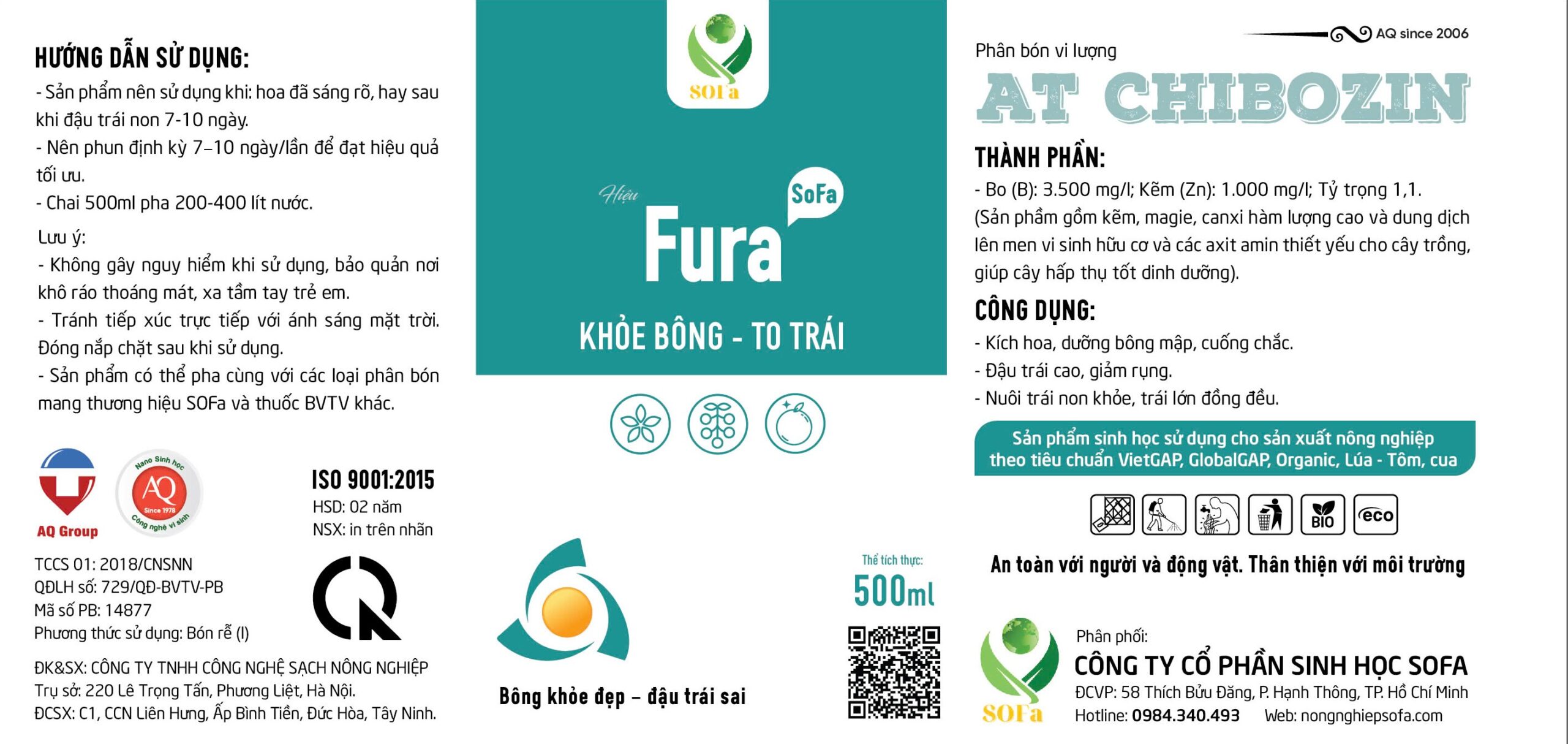 dưỡng hoa đậu trái