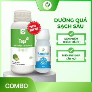 Combo Dưỡng Quả Sạch Sâu – Nuôi trái khỏe mạnh, hạn chế sâu hại tấn công hiệu quả