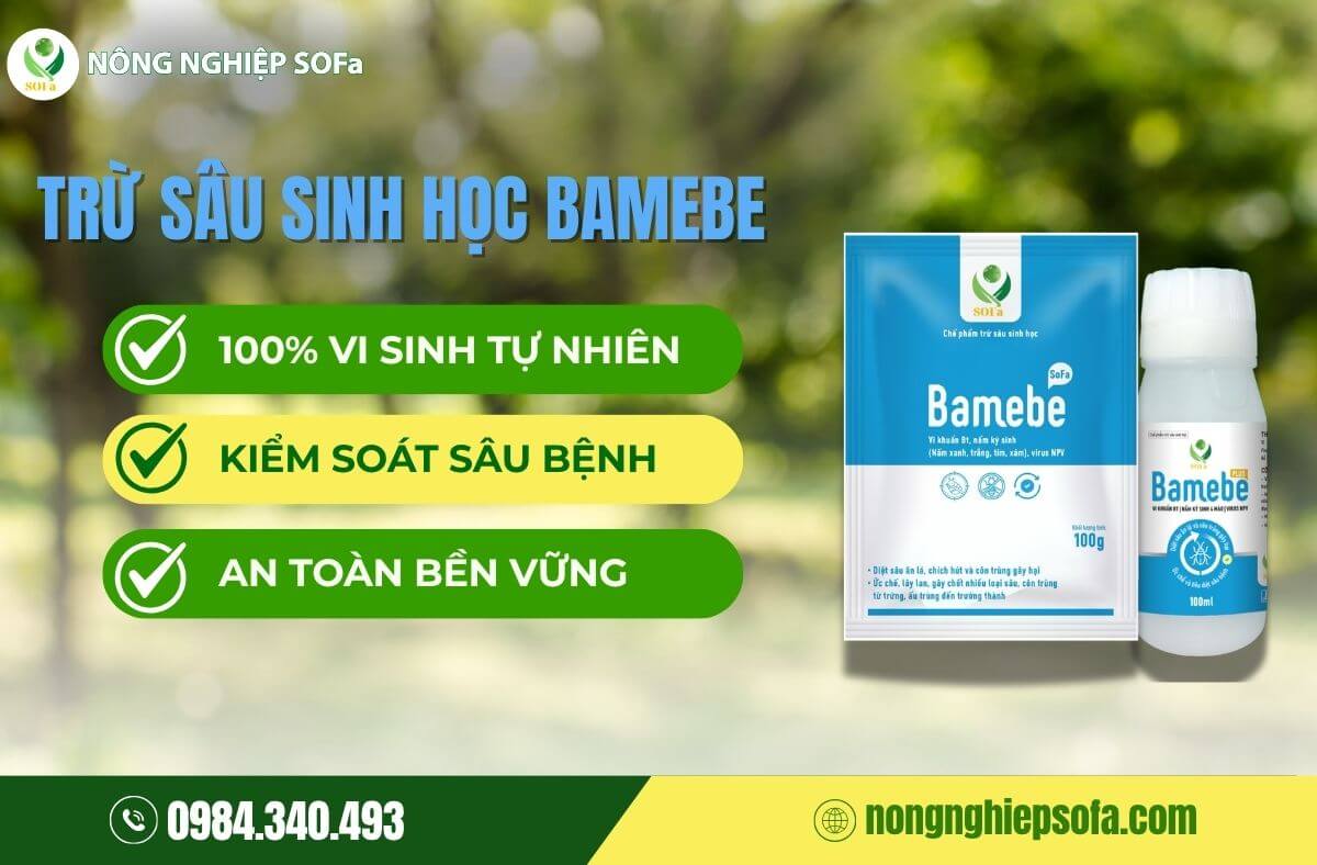 Thuốc trừ sâu sinh học tốt nhất hiện nay